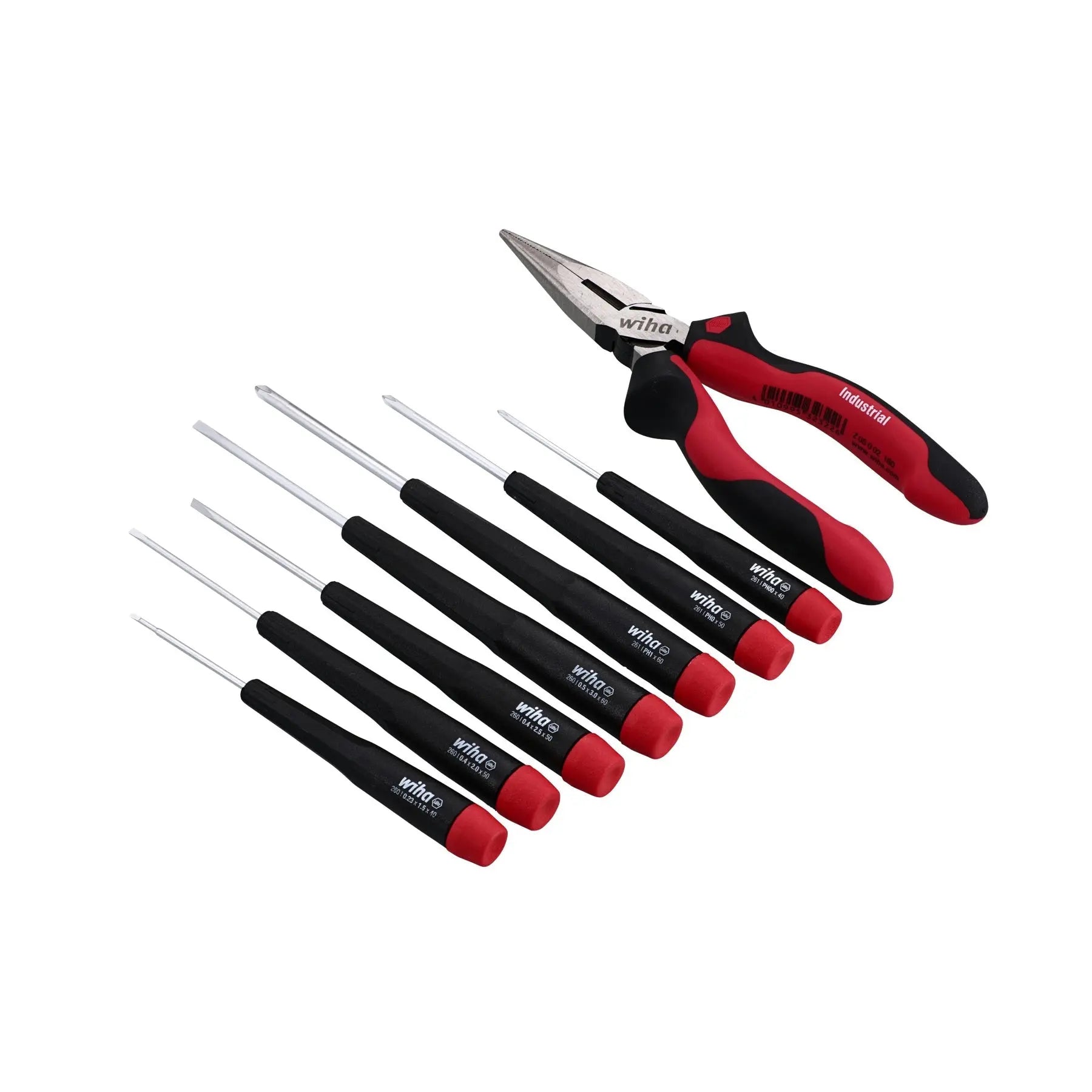 Wiha 26190, Precision Slotted/Phillips & Pliers Set Wiha
