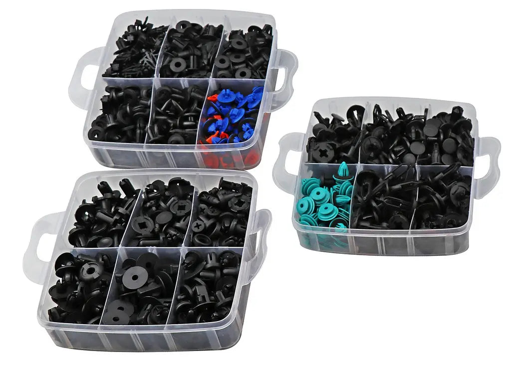 Gedore Automotive Set of 676 Fastening Clips with Disassembly Lever - GD R19002676 Gedore Automotive