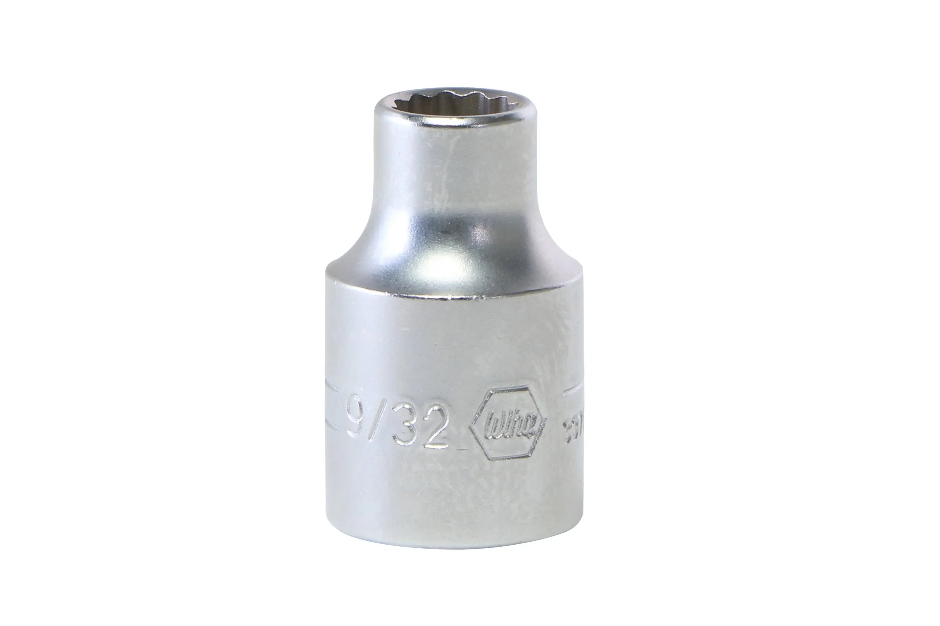 Wiha 33709, 3/8" Drive Socket, 12 Point, 9/32" Wiha