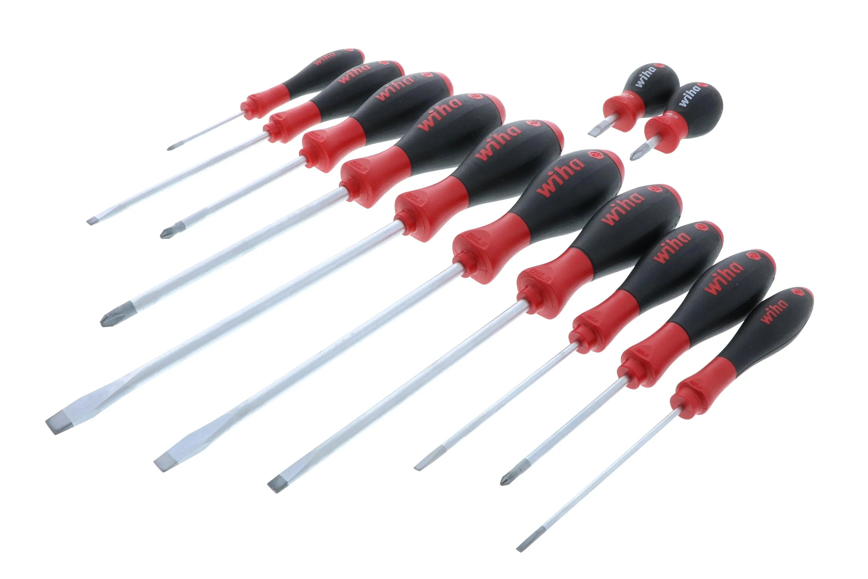 Wiha 30297, SoftFinish® Screwdriver 12 Pc. Set Wiha