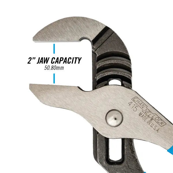 Channellock Smooth Jaw Tongue and Groove Plier, 10 in - CL 415 Channellock