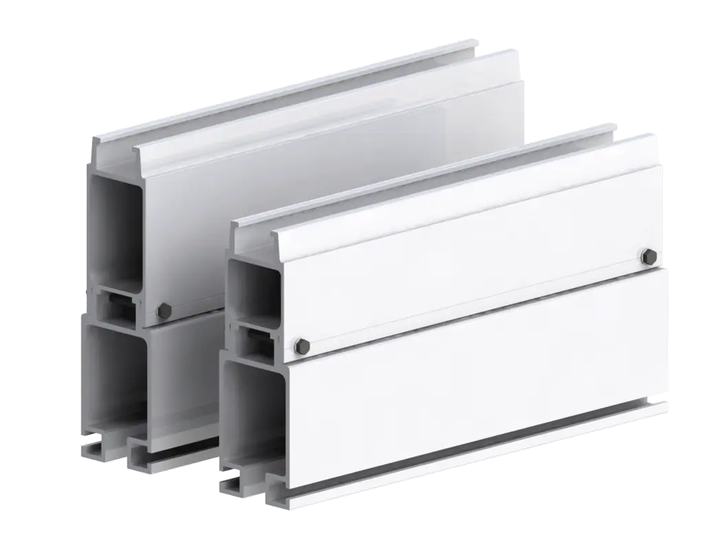 Knight Global Enclosed Track Aluminum Rail Series, Capacity 3000 lbs - KG RAD7510 Knight Global