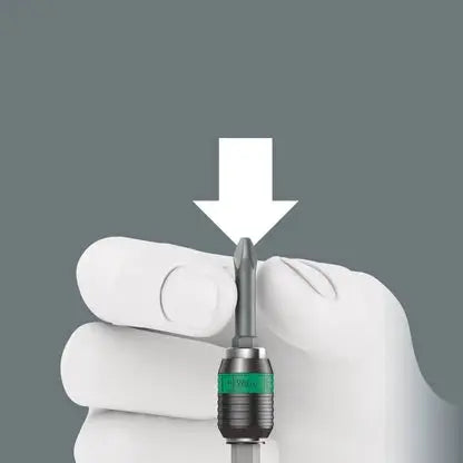 Wera 416 RA T-Handle Bit Holding Ratchet Function Screwdriver with Rapidaptor Quick-Release Chuck - WE 05023461001 