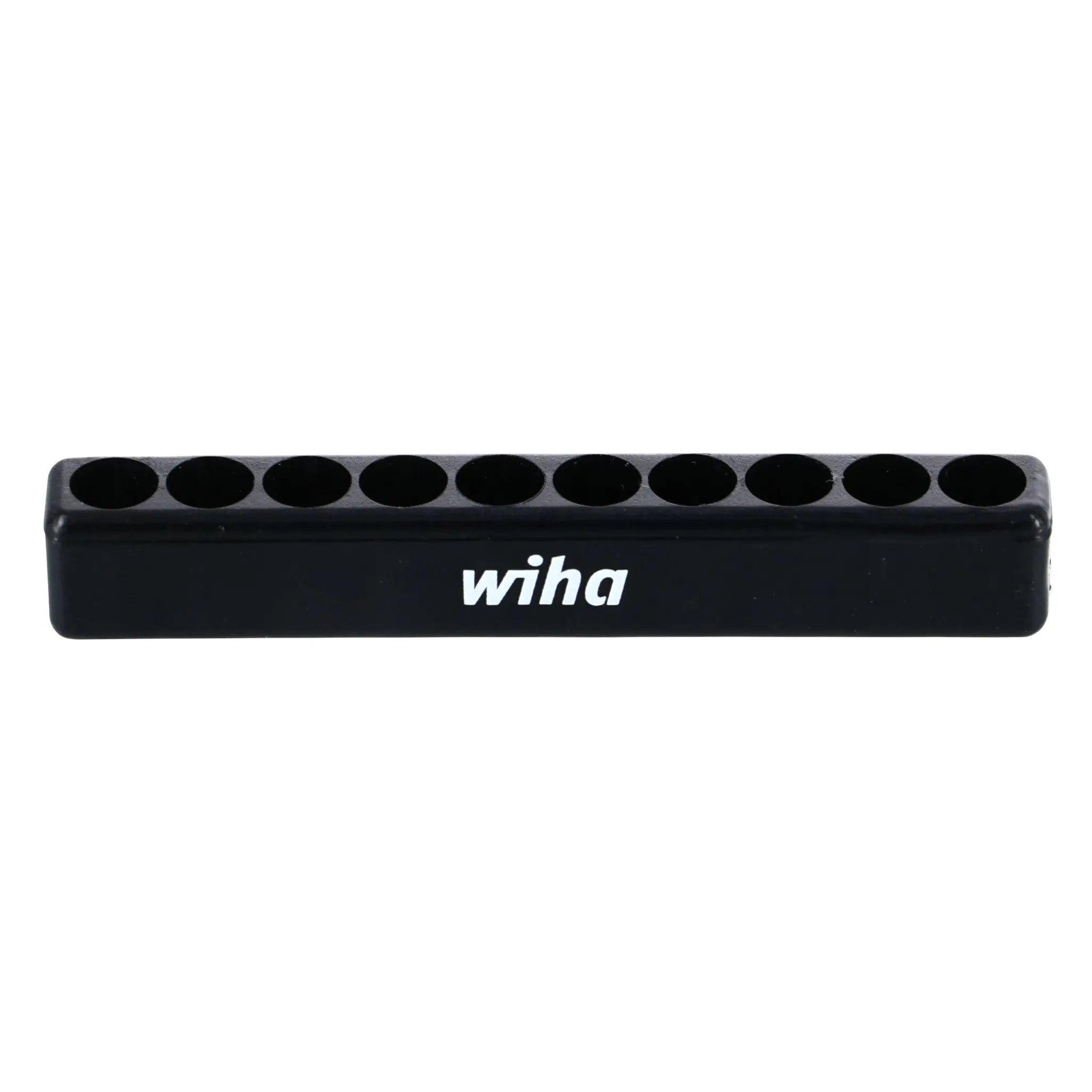 Wiha Black Holder for 10 Piece 1/4 in Bit - WI 91396 Wiha