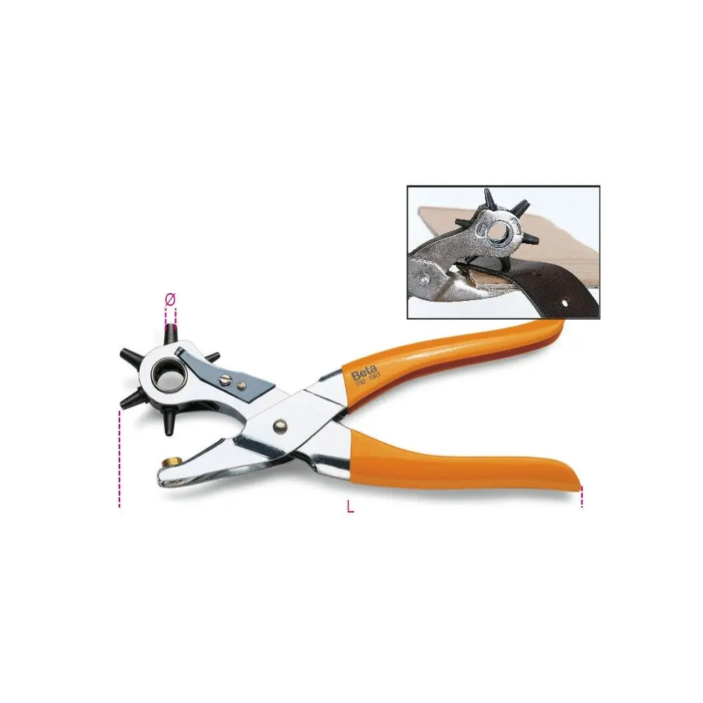 Beta Tools (Article# 1762) Revolving Punch Plier - BT 17620001 Beta Tools