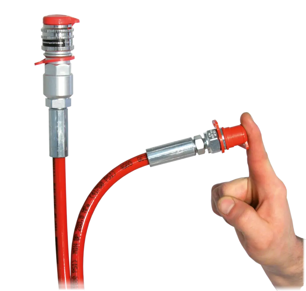 Gedore Highly Flexible High Pressure Twin Hose, 4 m Long - GD 21015.002 Gedore