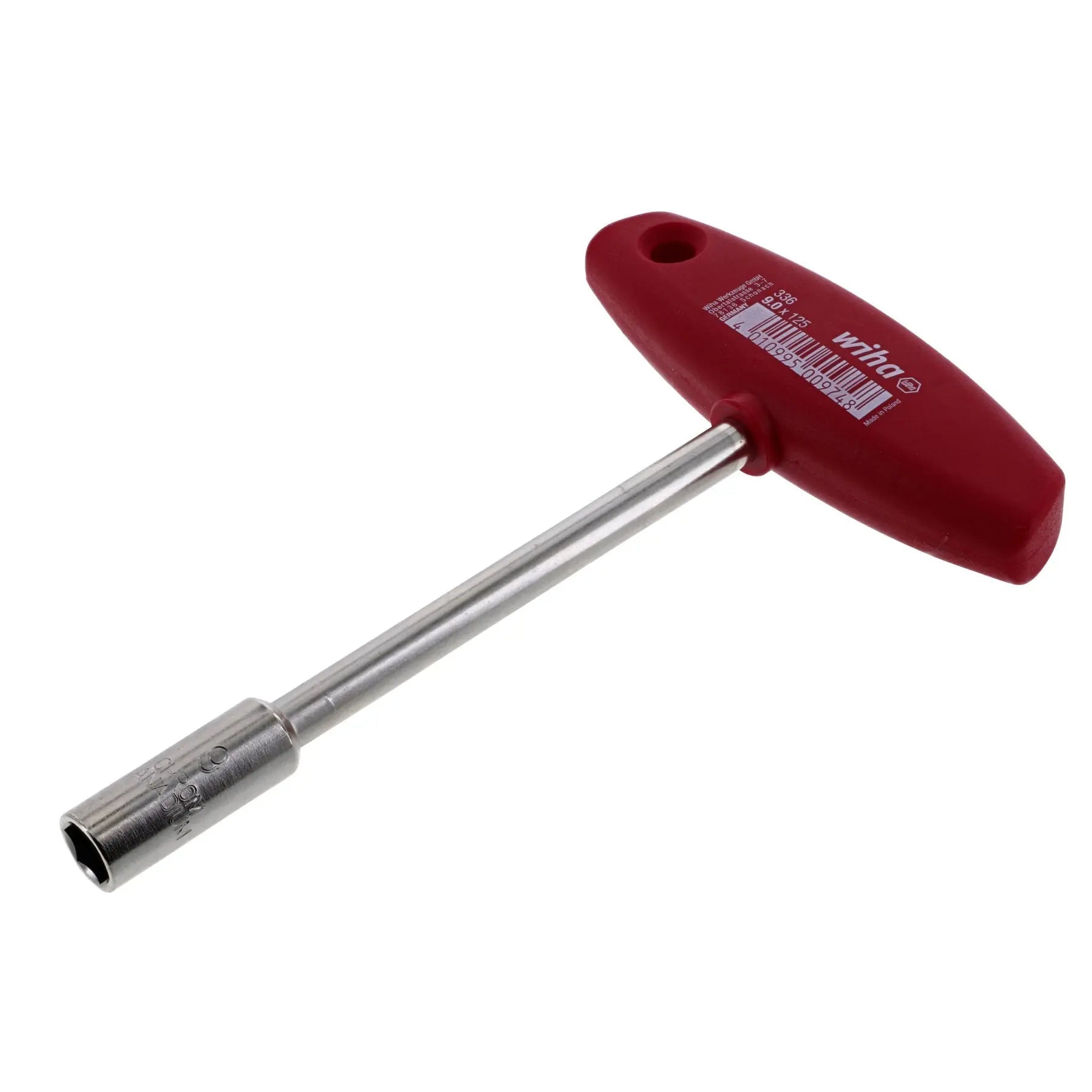 Wiha T-Handle Nut Driver, 9.0mm - WI 33605 Wiha