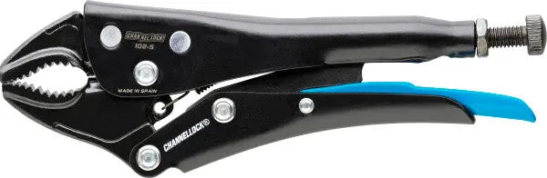 Channellock Curved Jaw Locking Plier with Cutter, 5.63 in - CL 102-5 Channellock
