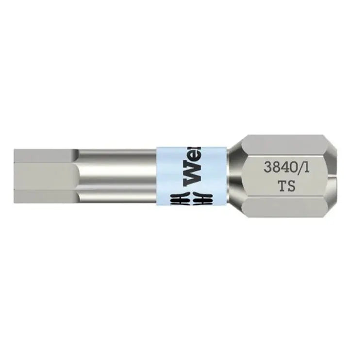 Wera 3840/1 TS Hex-Plus SW 1/8" x 25mm Stainless Steel Hex Bit – 05071062001 