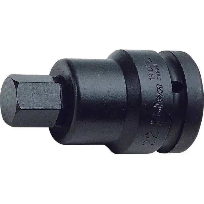 Ko-ken Tools 1 in Square Drive 6-Point Thin Wall Impact Socket, 23mm - 18401M-23