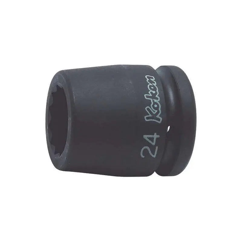 Ko-ken Tools 3/4 in Square Drive 12-Point Impact Socket, 14mm - 16405M-14