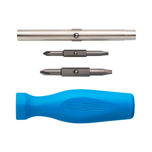 Channellock 6-in-1 Professional Multi-Bit Screwdriver - CL 61H