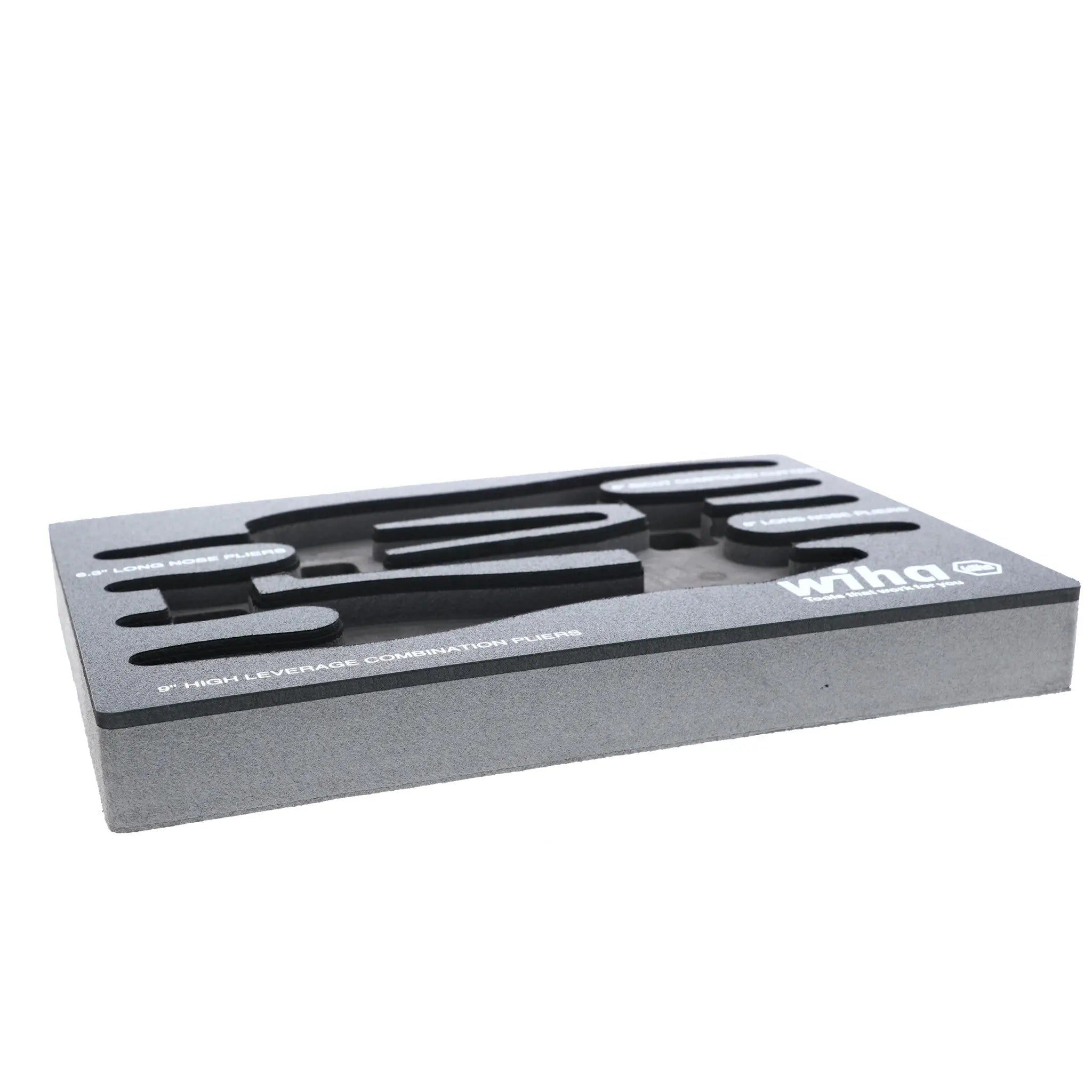 Wiha Empty Foam Tray for 4 Piece Pliers / Cutters - WI 93040 Wiha