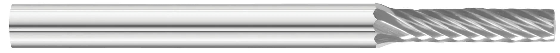 KnKut SA-42 Cylindrical Carbide Burr with 1/8 in Shank, 3/32 x 7/16 x 1-1/2 in OAL - KK14-SA-42 KnKut