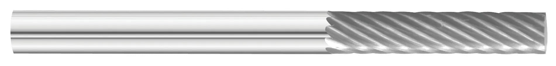KnKut SA-43 Cylindrical Carbide Burr with 1/8 in Shank, 1/8 x 9/16 x 1-1/2 in OAL - KK14-SA-43 KnKut