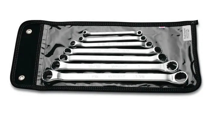 Wright Tool Set of 7 12-Point Modified Offset Box Wrench, 5/16 in - 1-1/8 in - WT 749