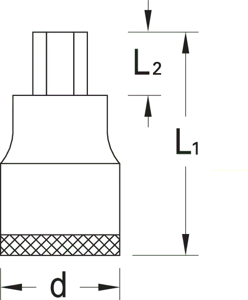 Gedore 1/2 in Internal Hexagon Screwdriver Bit Socket, 17mm - GD 6154040 Gedore