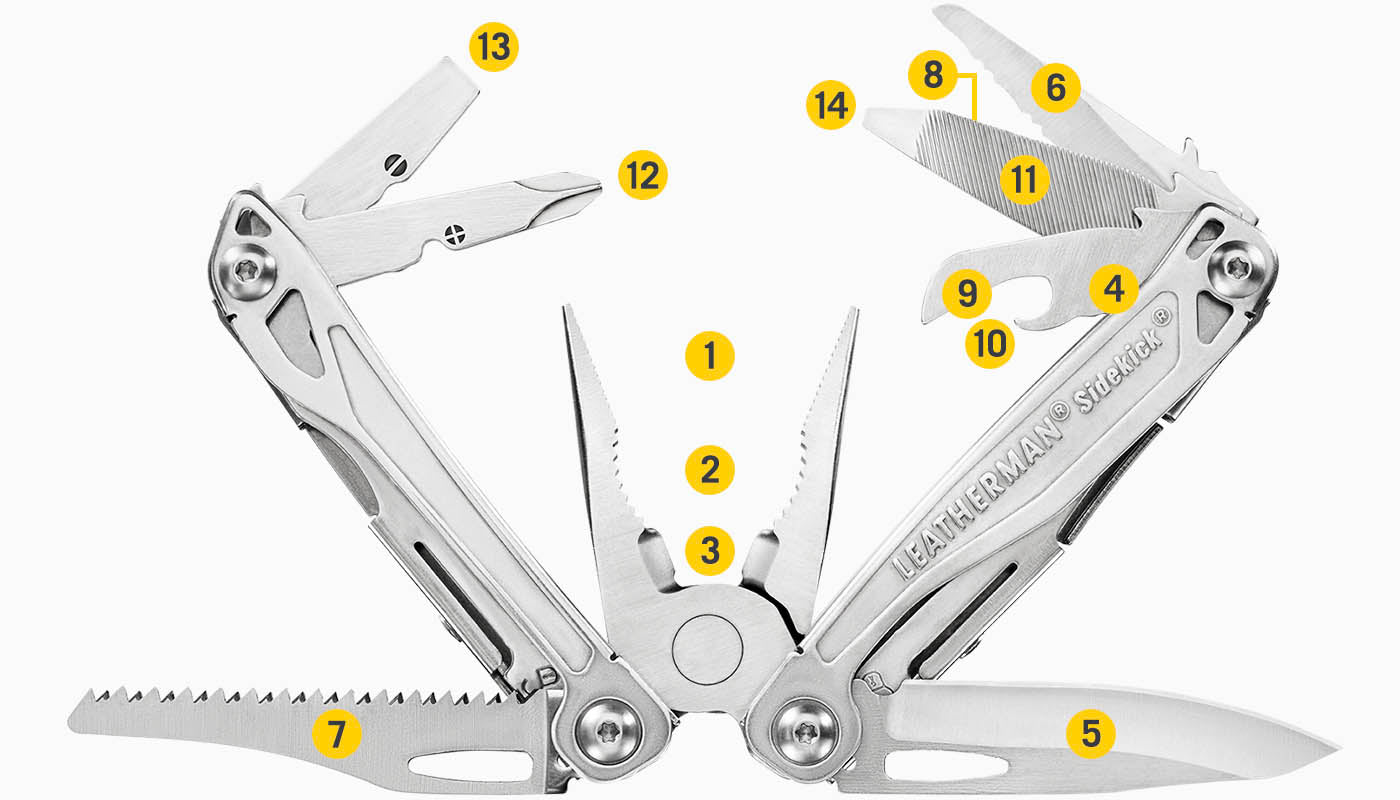 Leatherman SIDEKICK - 831429 MULTI-TOOLS AND KNIVES