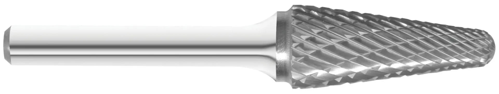 KnKut SL-4 14 deg Included Carbide Burr with 1/4 in Shank, 1/2 x 1-1/8 x 3 in OAL - KK14-SL-4 KnKut