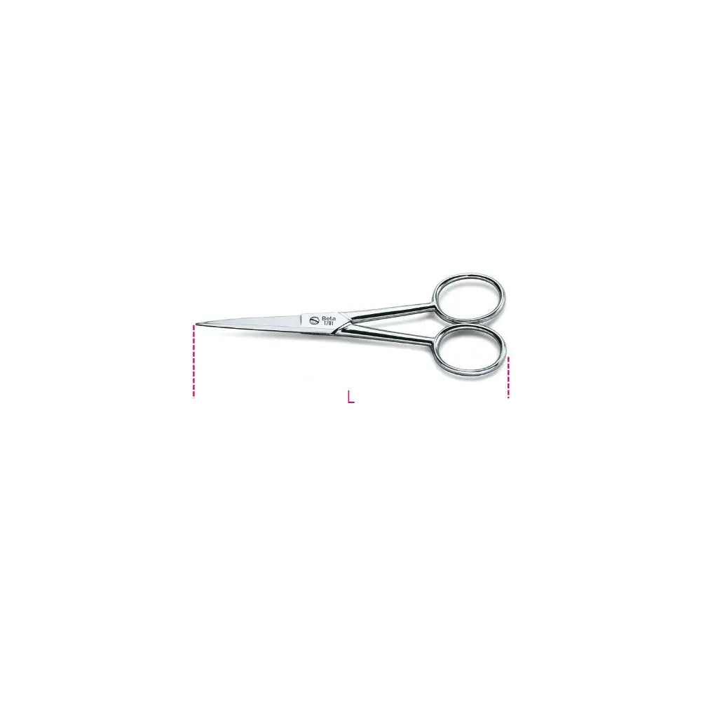 Beta Tools (Article# 1781) Slim, Long Blade Scissor - BT 17810001 Beta Tools