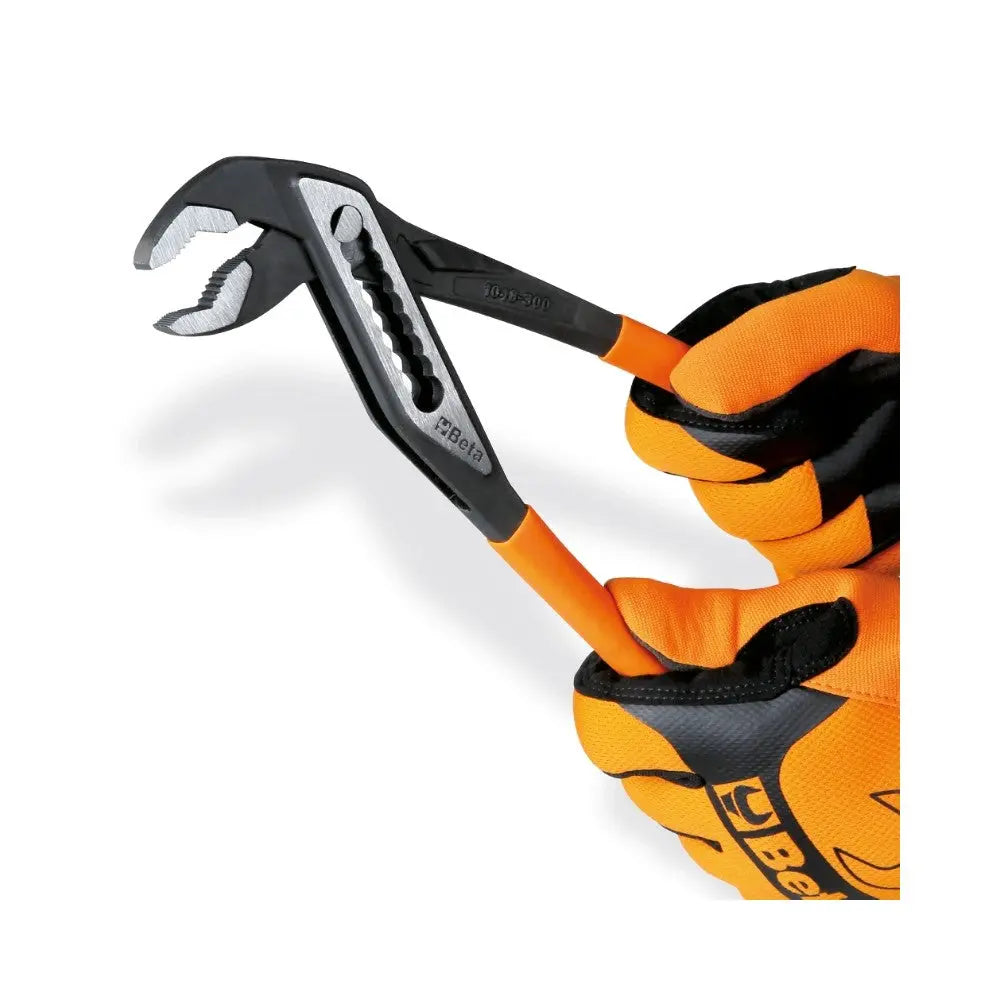 Beta Tools (Article# 1048N 250) Slip Joint Plier, Slip-Proof PVC Coated Handles, 250mm - BT 10480915 Beta Tools