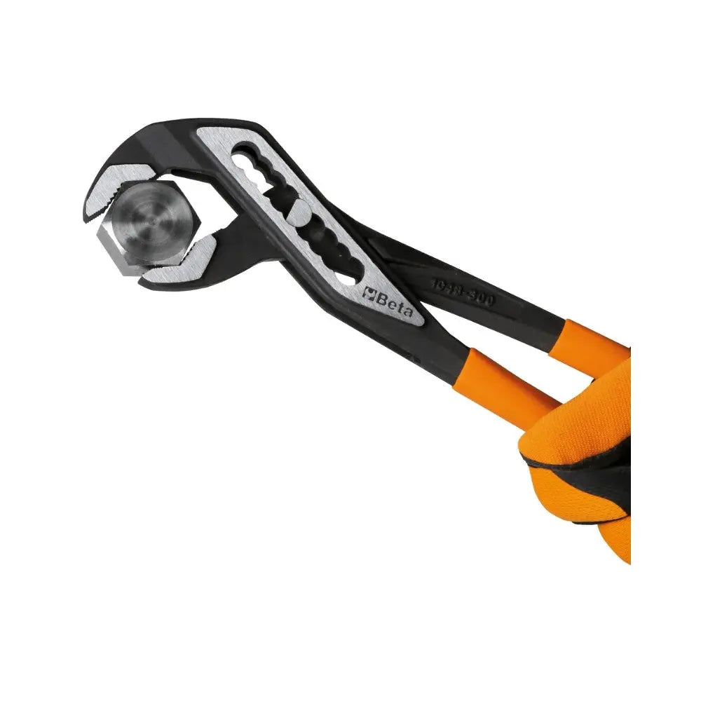 Beta Tools (Article# 1048N 175) Slip Joint Plier, Slip-Proof PVC Coated Handles, 175mm - BT 10480910 Beta Tools