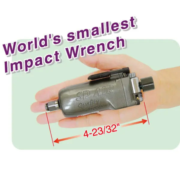 Vessel Tools 3/8 in Palm Impact Wrench, 72 ft/lb Maximum Torque - VL SP-1850