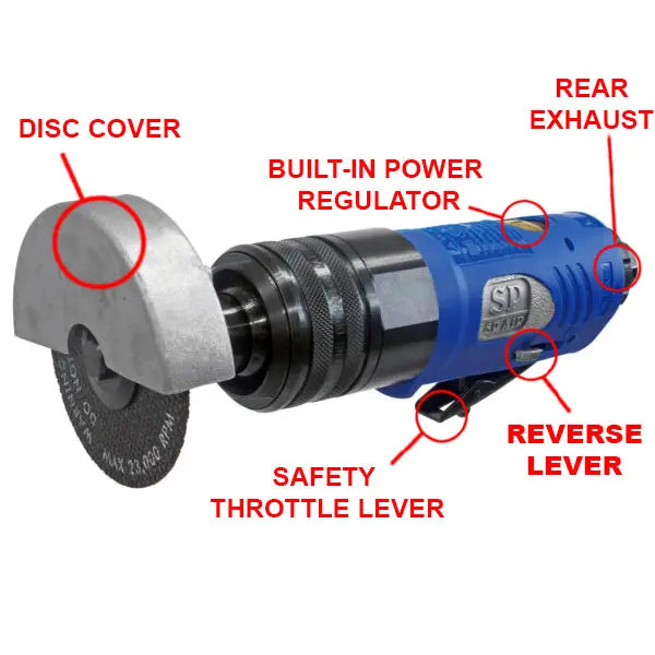 Vessel Tools Reversible Flex Head Cut-Off Tool, Disc Size 3 in - VL SP-7231R