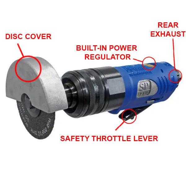 Vessel Tools Flex Head Cut-Off Tool, Disc Size 3 in - VL SP-7231