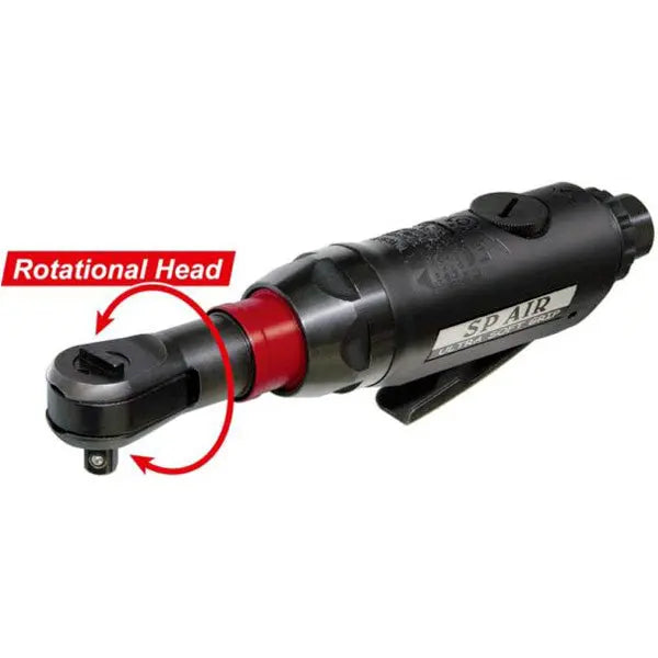 Vessel Tools 3/8 in Rotational Head Ratchet, 25 ft/lb Maximum Torque - VL SP-7772