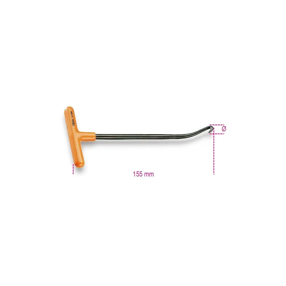 Beta Tools (Article# 1410M) 3.5mm Spring Pulling Hook Wrench - BT 14100051 Beta Tools