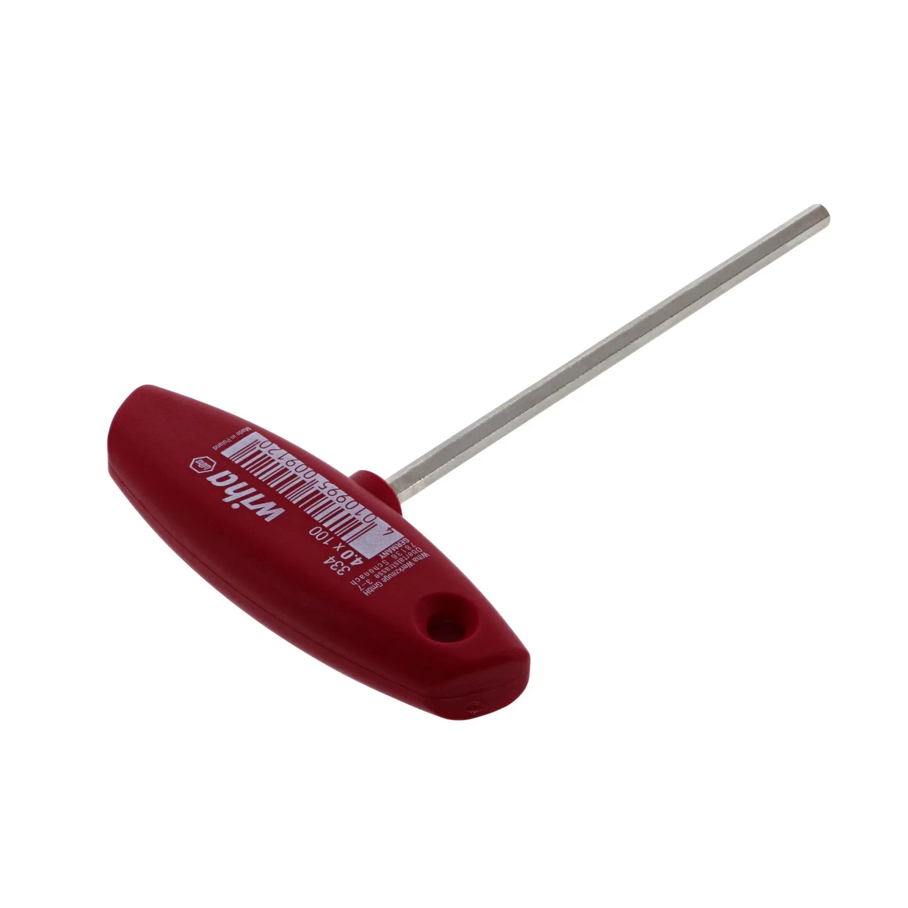 Wiha 33406, Hex Metric T-Handle 4.0mm Wiha