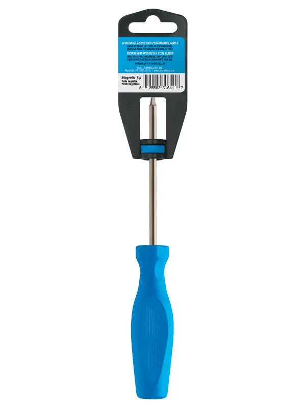 Channellock Square Recess Magnetic Tip Professional Screwdriver, PH1 x 4 in - CL R104H Channellock
