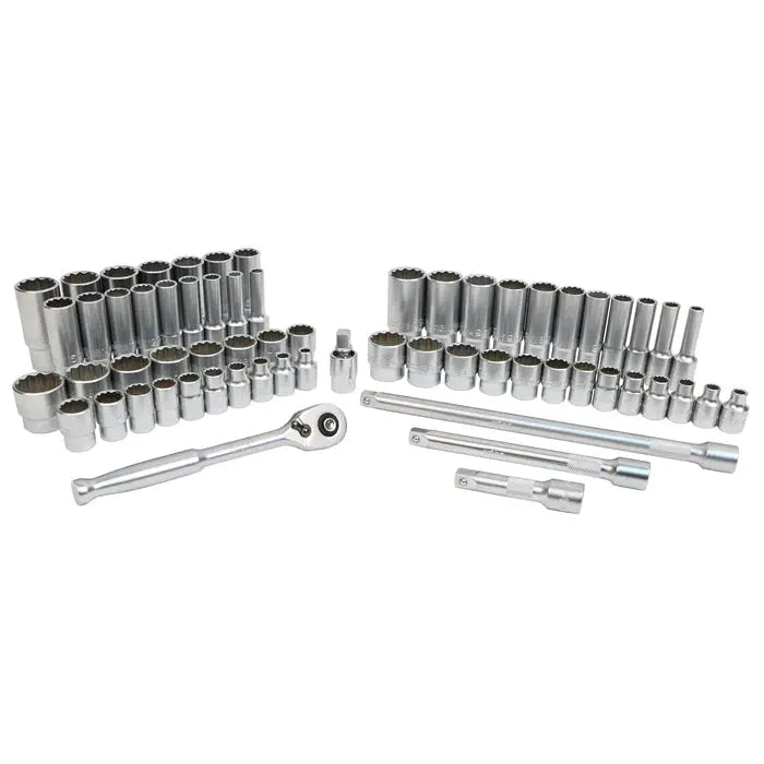 Wiha 33799, 63 Pc. 3/8" Socket Set Inch & Metric Wiha