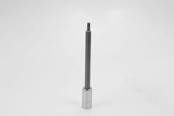SK Tools - Socket Bit Chrome 1/4dr T20 Long Torx - 42970 SK Tools