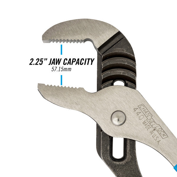 Channellock Straight Jaw Tongue and Groove Plier, 12 in - CL 440