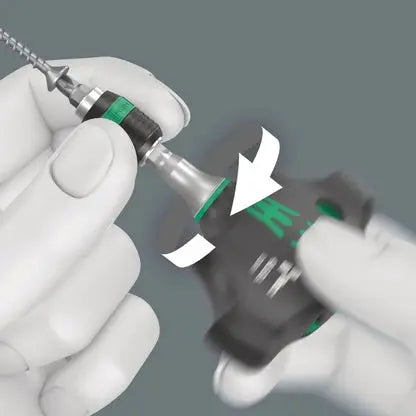 Wera 416 RA T-Handle Bit Holding Ratchet Function Screwdriver with Rapidaptor Quick-Release Chuck - WE 05023461001 