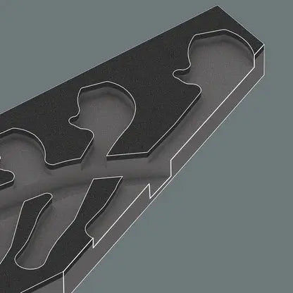 Wera Set of 5 6004 Joker Spanner with 9732 Foam Insert - WE 05150122001 