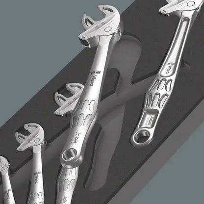 Wera Set of 5 6004 Joker Spanner with 9732 Foam Insert - WE 05150122001 