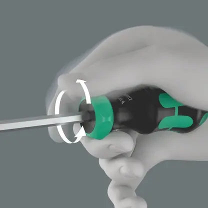 Wera Set of 6 RA Kraftform Kompakt Bit holder Screwdriver - WE 05051517001 