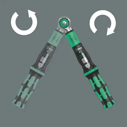 Wera Set of 10 1/4 in Square Head Drive Imperial A Safe-Torque Wrench, 2 - 12 Nm - WE 05075831001 