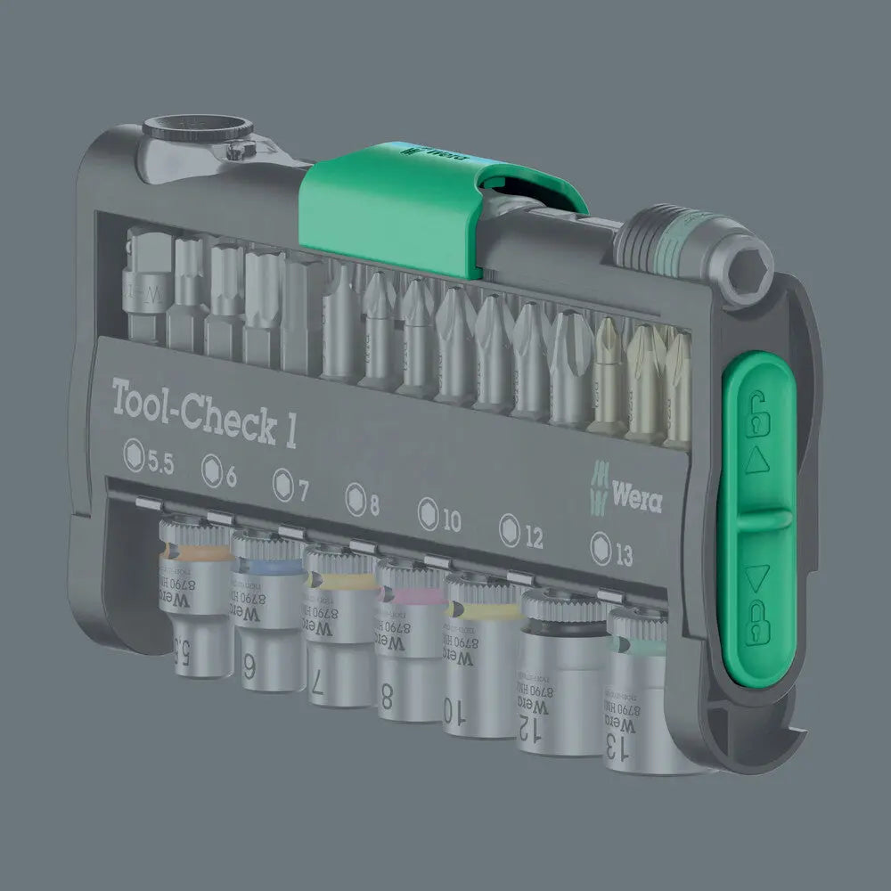 Wera TOOL-CHECK 1 Metric Tool Set, 38 Pieces - WE 05049050001 Wera