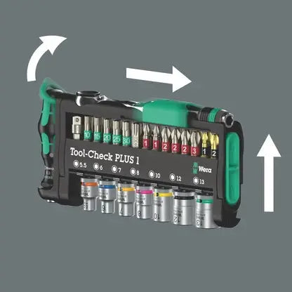 Wera Set of 39 PLUS Imperial Tool-Checks - WE 05049060001 