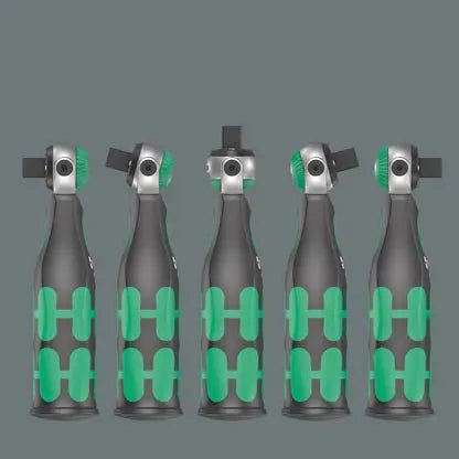 Wera Set of 18 8009 Zyklop Pocket Ratchet - WE 05004281001 