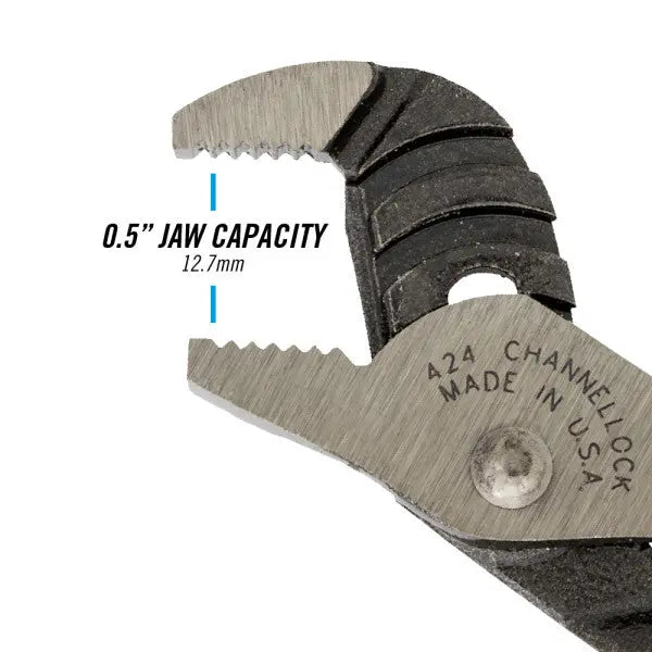 Channellock Straight Jaw Tongue and Groove Plier, 4.5 in - CL 424 Channellock