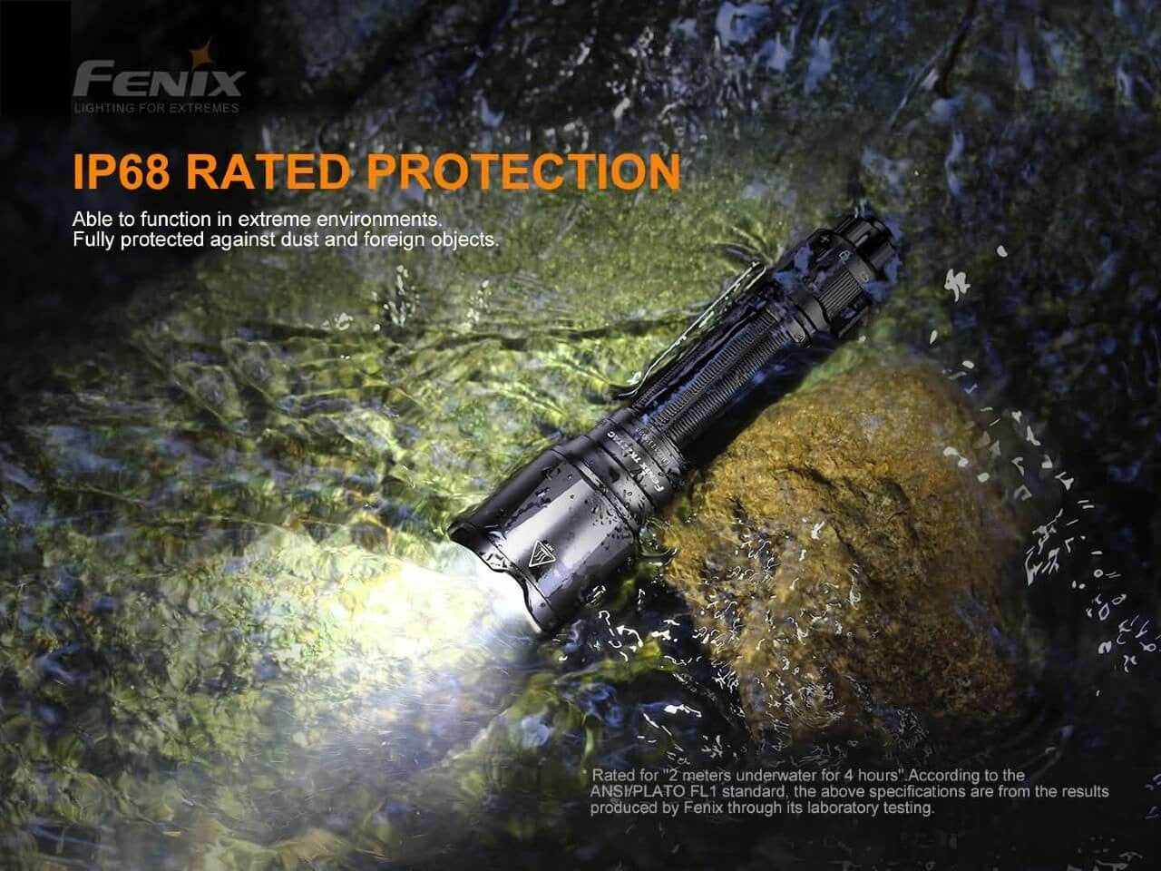 Fenix 2800 Lumen TAC Tactical Flashlight - F FX-TK22TAC