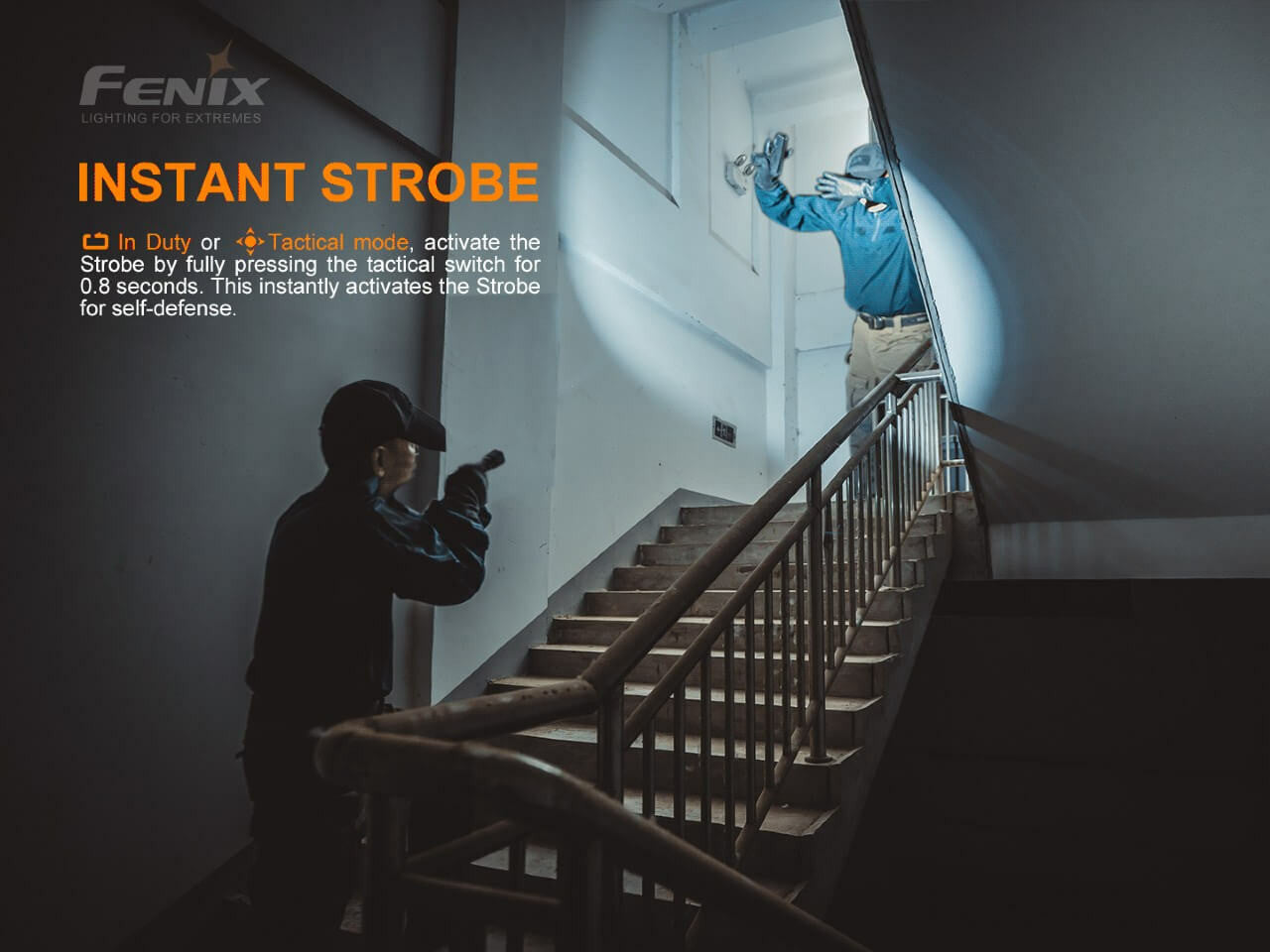 Fenix 2800 Lumen TAC Tactical Flashlight - F FX-TK22TAC