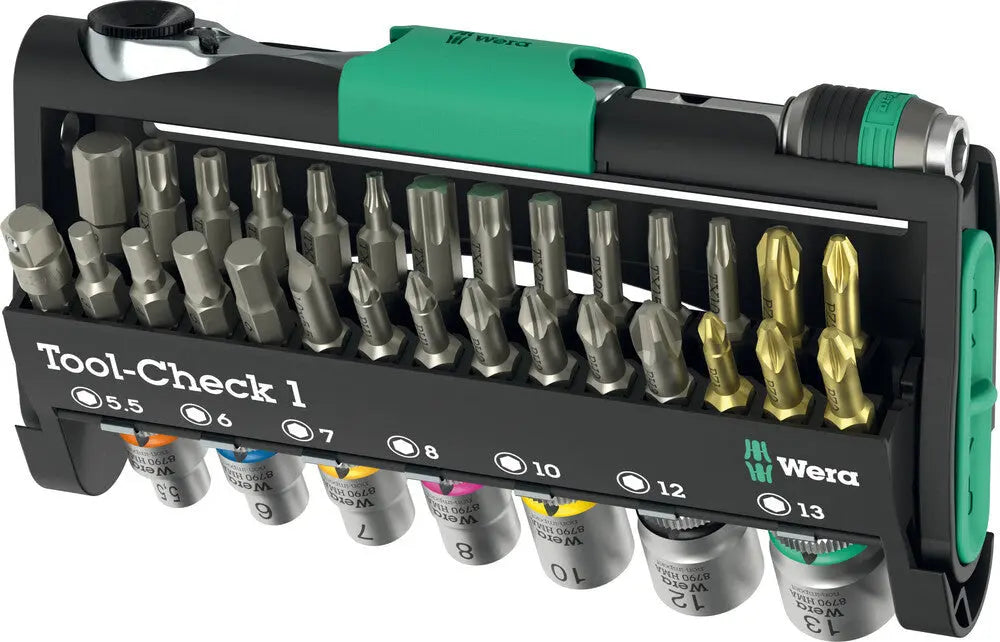 Wera TOOL-CHECK 1 Metric Tool Set, 38 Pieces - WE 05049050001 Wera