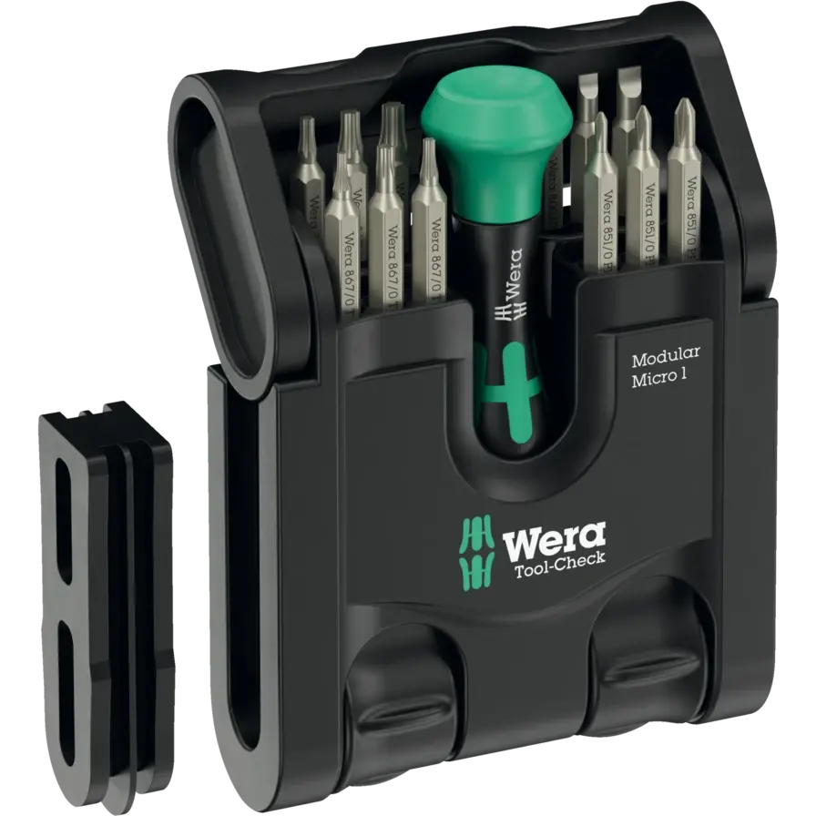 Wera Set of 21 Modular Micro Tool-Checks - WE 05049002001 