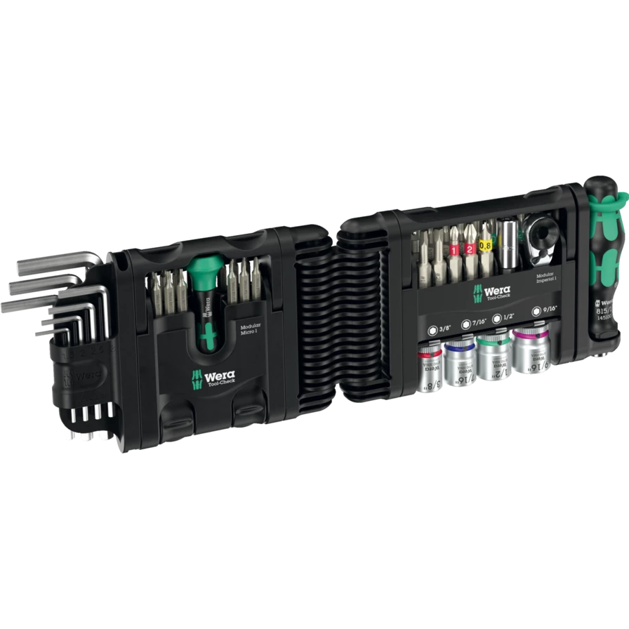 Tool-Check Modular Set Imperial 1, 50 pcs - WE 05049025001 Wera